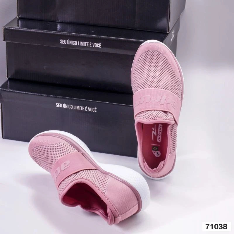 Tênis Iate Slip On Esportivo Feminino Adrum Fit Day Rosa - | Linha Premium | - 🔥[ LEVE 3 PAGUE 2 ]🔥